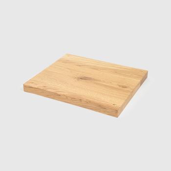 Elica KIT0120947 - Regal Set Natureiche für BIO ISLAND incl. 2 Abhängeseile je 1,7m